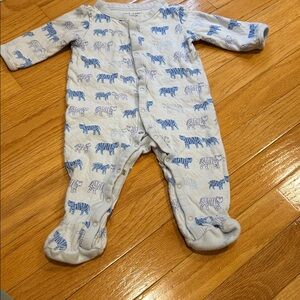 Baby Blue Tiger sleeper by Janie and Jack